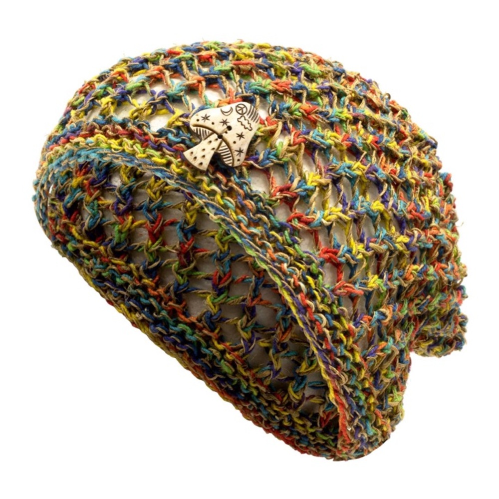 Hemp mushroom hat